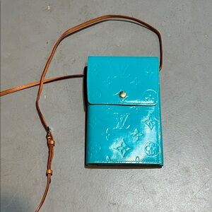 Louis Vuitton Aqua Blue Crossbody Bag